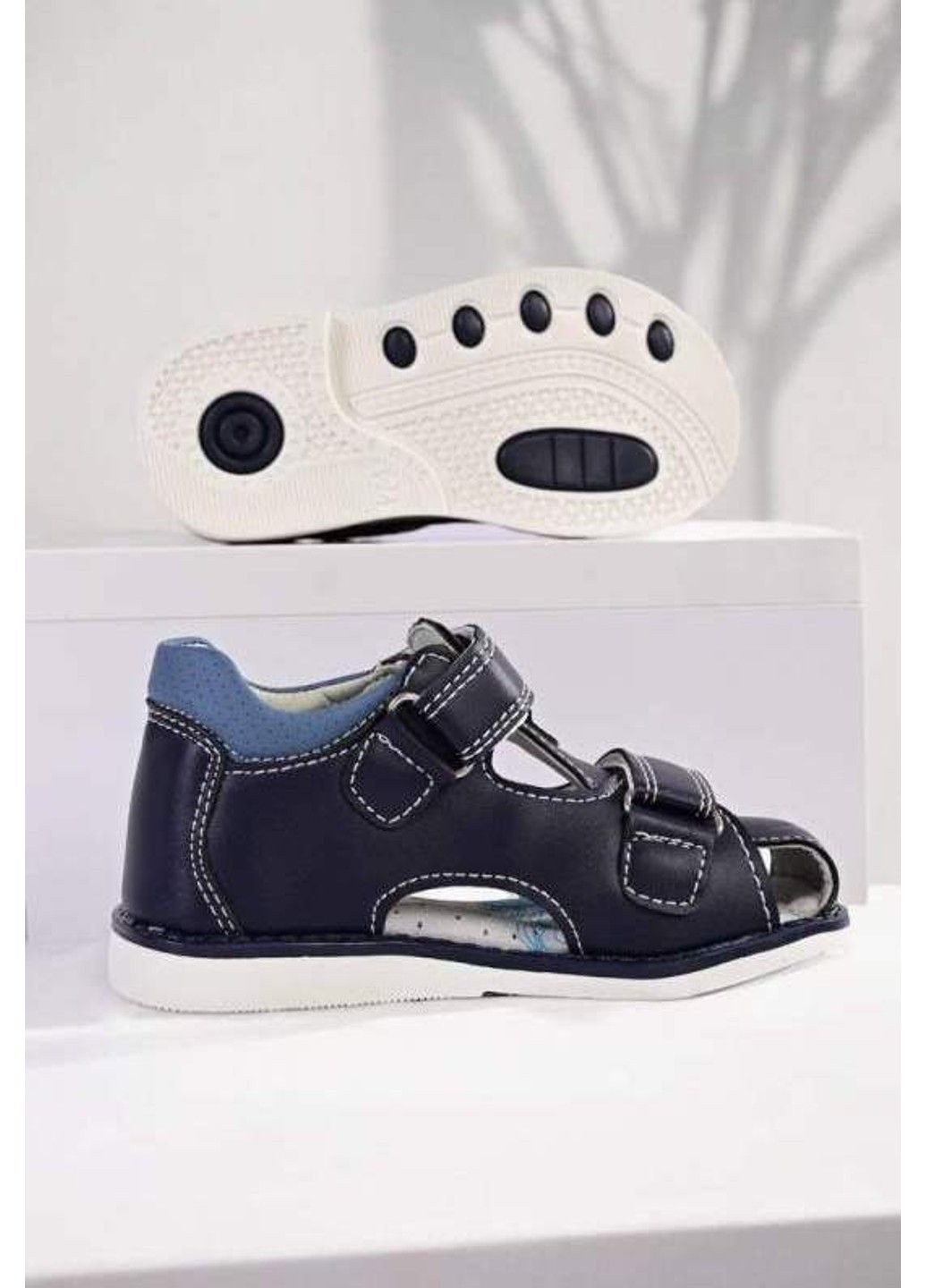 Босоніжки дитячі YTOP темно-сині (1966-7) Y Top (332211714)