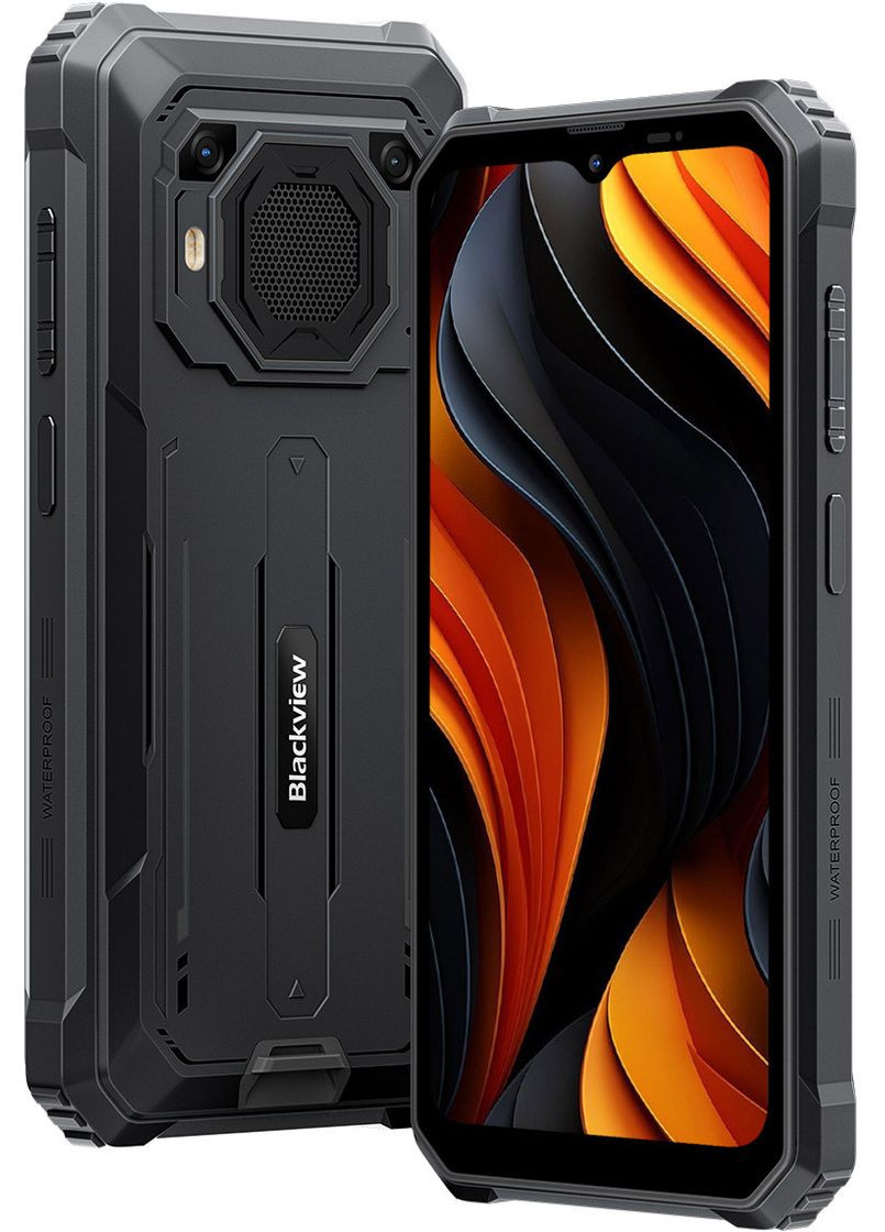 Смартфон BV6200 Plus 6.56" HD+ /8GB/256GB/ T606 /11000mAh/ 16+13Мп /IP69K/NFC Black Blackview (362668510)