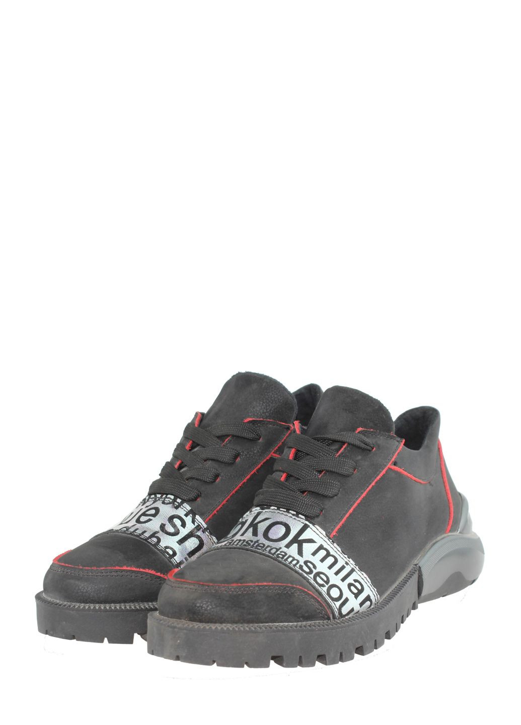 Кроссовки RF132-11 Черный Foletti чёрные демисезоны (317420277)