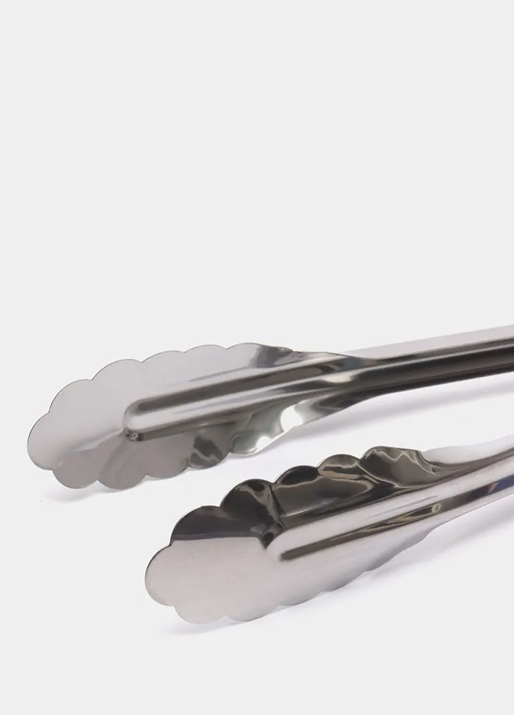 Щипцы кухонные универсальные из нержавеющей стали "Лепесток" для барбекю гриля мяса, рыбы, овощей 27 см Kitchen Master (314459739)