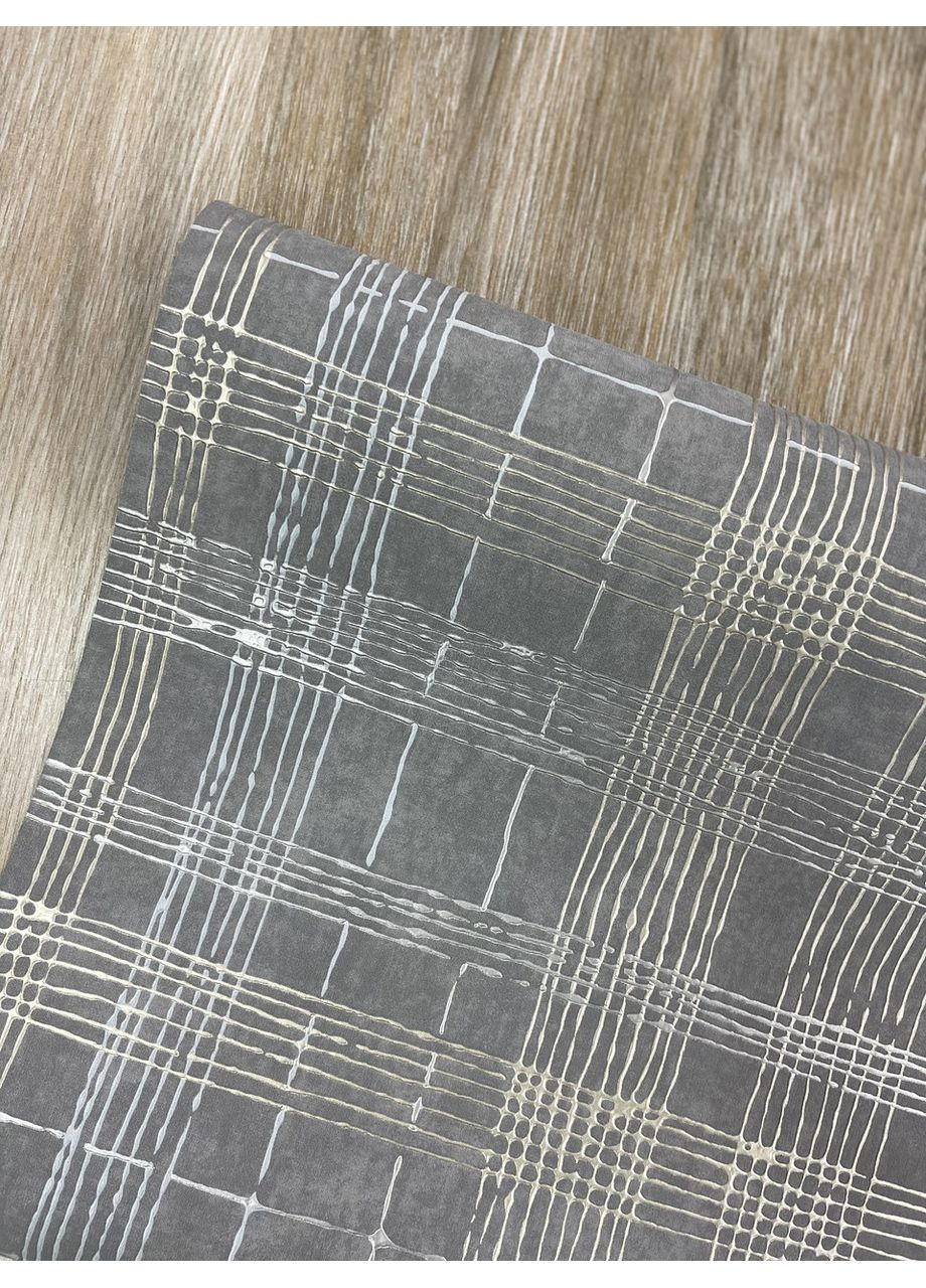 Метровые серые обои для стен виниловые на флизелиновой основе Casual 30538, 1.06*10 м MARBURG (371776242)