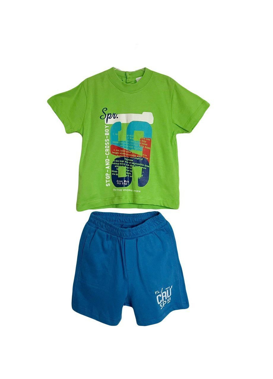 Салатовий літній костюм 21482o22 салатовий Sprint