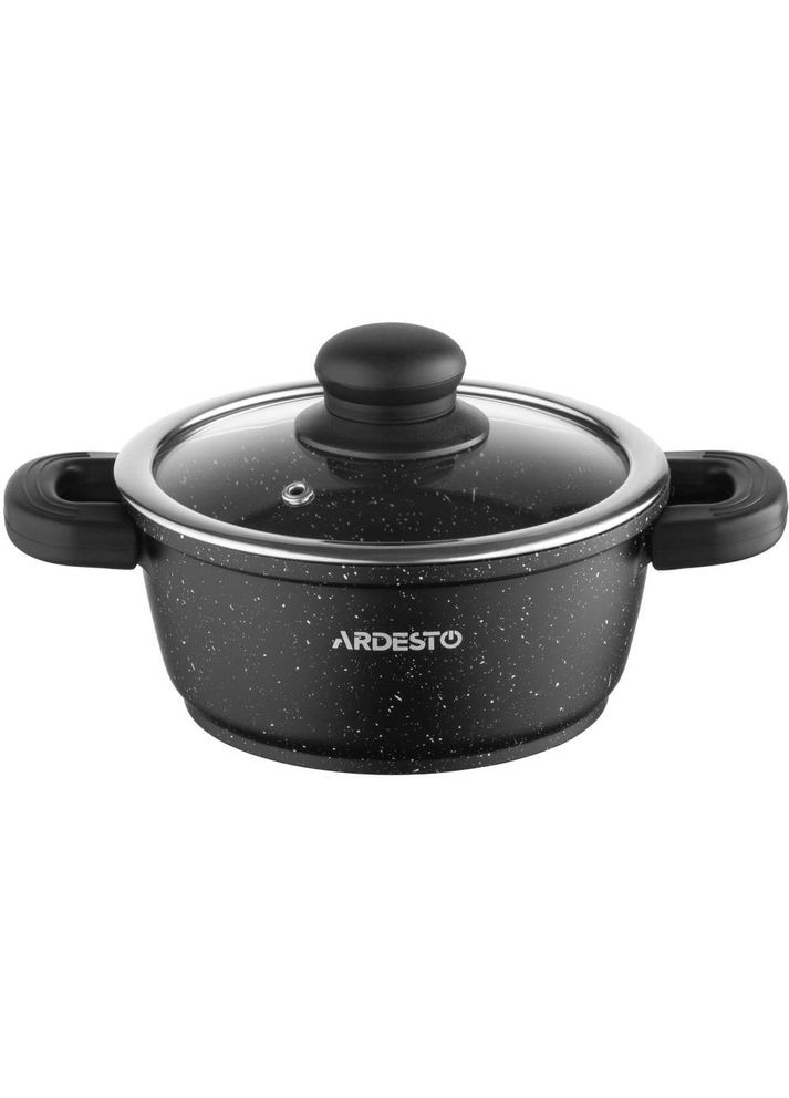 Кастрюля Gemini Anzio 1,2 л Black (AR2412GE) Ardesto (322913507)