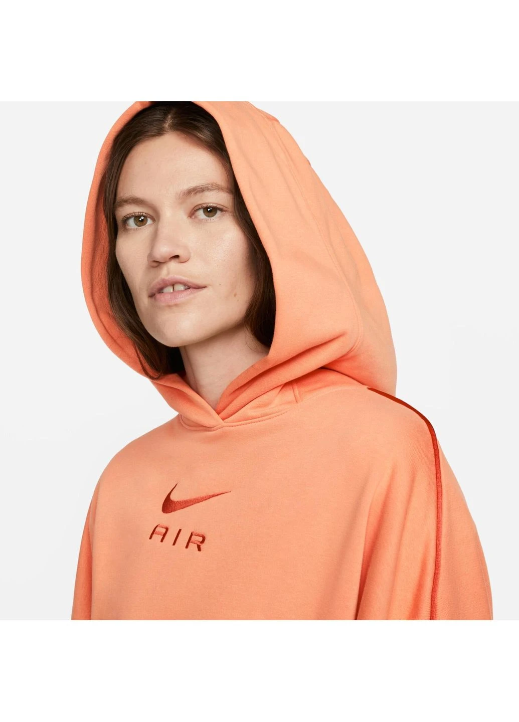 Худі Air Fleece Hoodie Orange DQ6915-871 Nike (398013656)