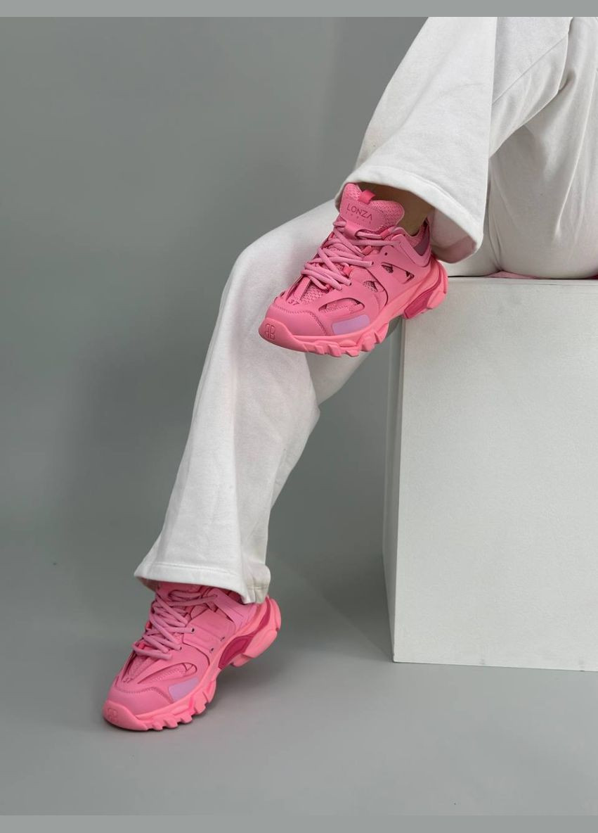 Рожеві осінні кросівки жіночі Fashion