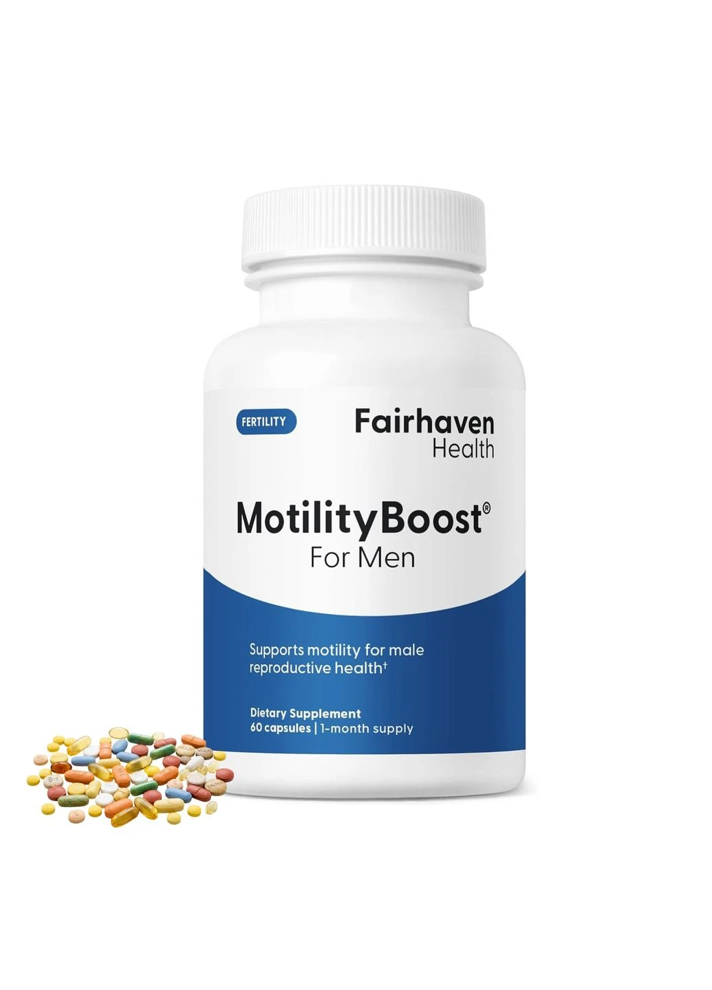 Добавка для мужчин MotilityBoost 60 капсул поддержка подвижности сперматозоидов Fairhaven Health (367957237)