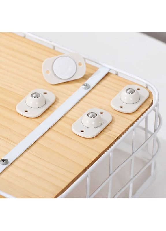 Ролики для переміщення меблів 4 шт антивібраційні підставки на липучках No Brand (354226817)