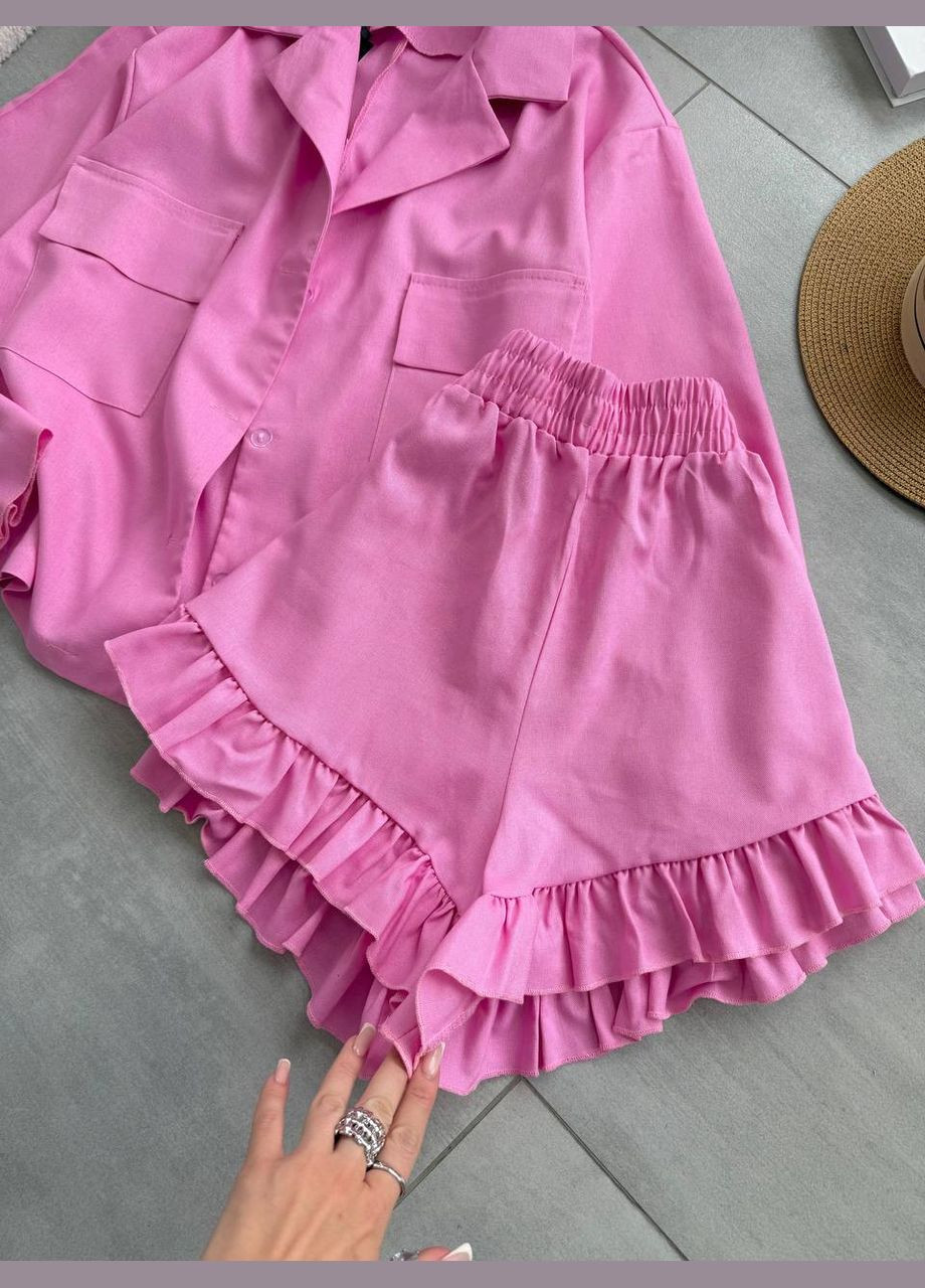 Розовый женский костюм No Brand (347641385)