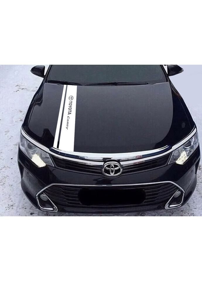Полоса на капот 3D TUNING STUDIO Тойота Камри 1180х200х0.080мм No Brand (362498040)