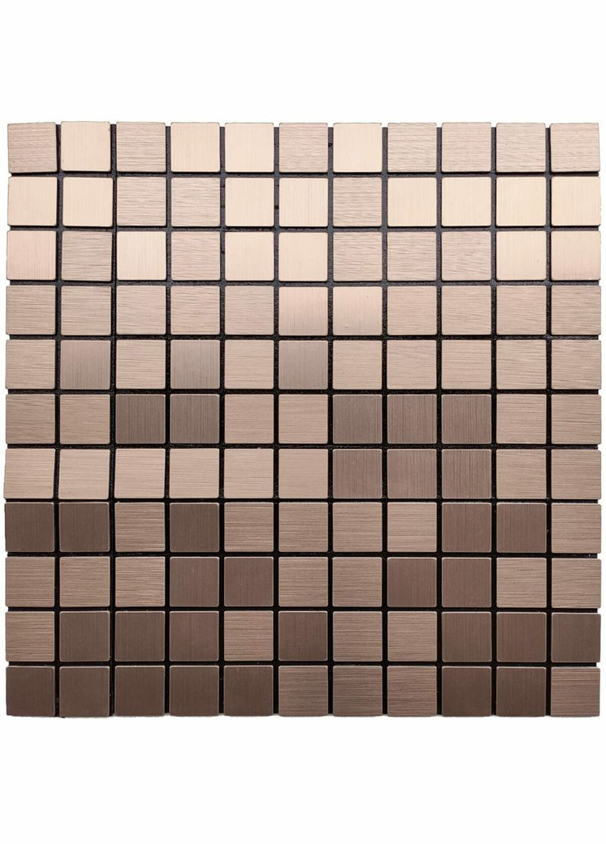 Самоклеящаяся алюминиевая плитка медная мозаика 300х300х3мм SW-00001157 No Brand (328578512)