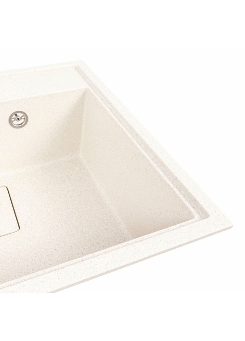 Комплект: Мийка гранітна 6050 SHERLIT + Змішувач Q411B + Сифон ( в крапку) Valeso (353495411)