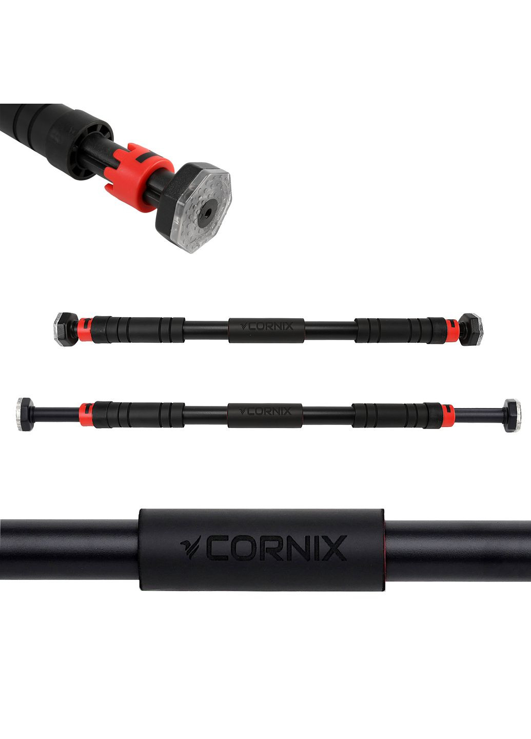 Турнік розсувний 65-100 см Cornix XR-0171 (302787558)