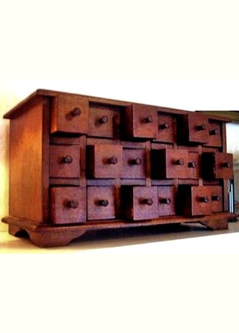 Міні-комод з дерева Рімба савоярді (МНК-007815) No Brand (328225113)