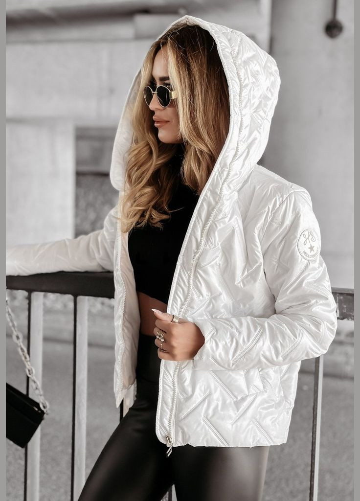 Біла курточка демисезона No Brand