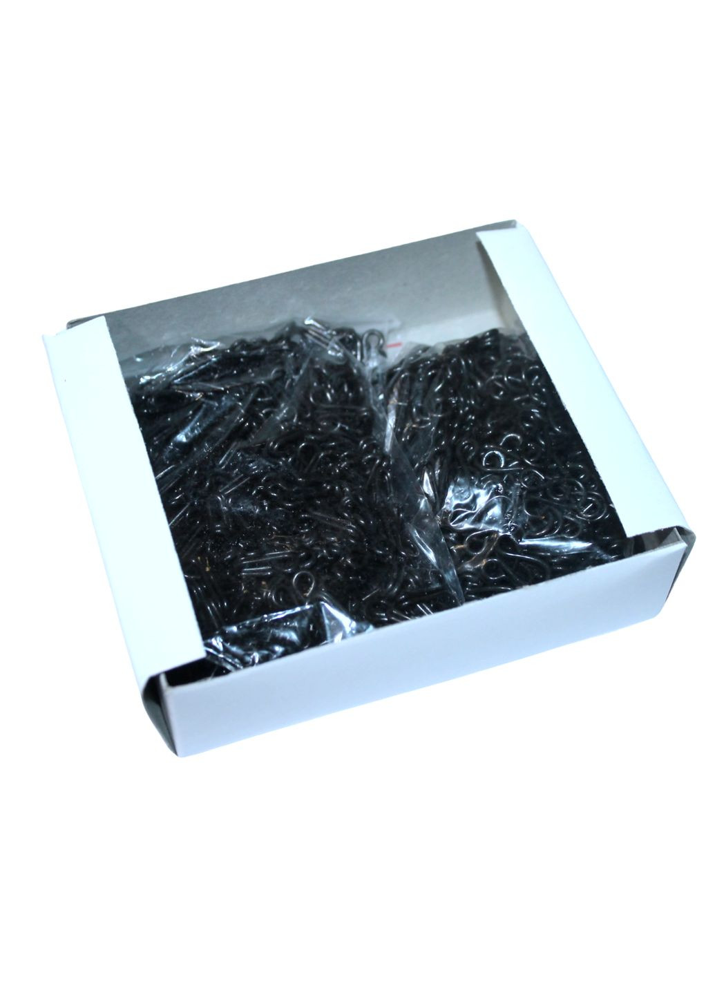 Гачки пришивні чорні №9/28мм/220пар FROM FACTORY KRB (339105098)