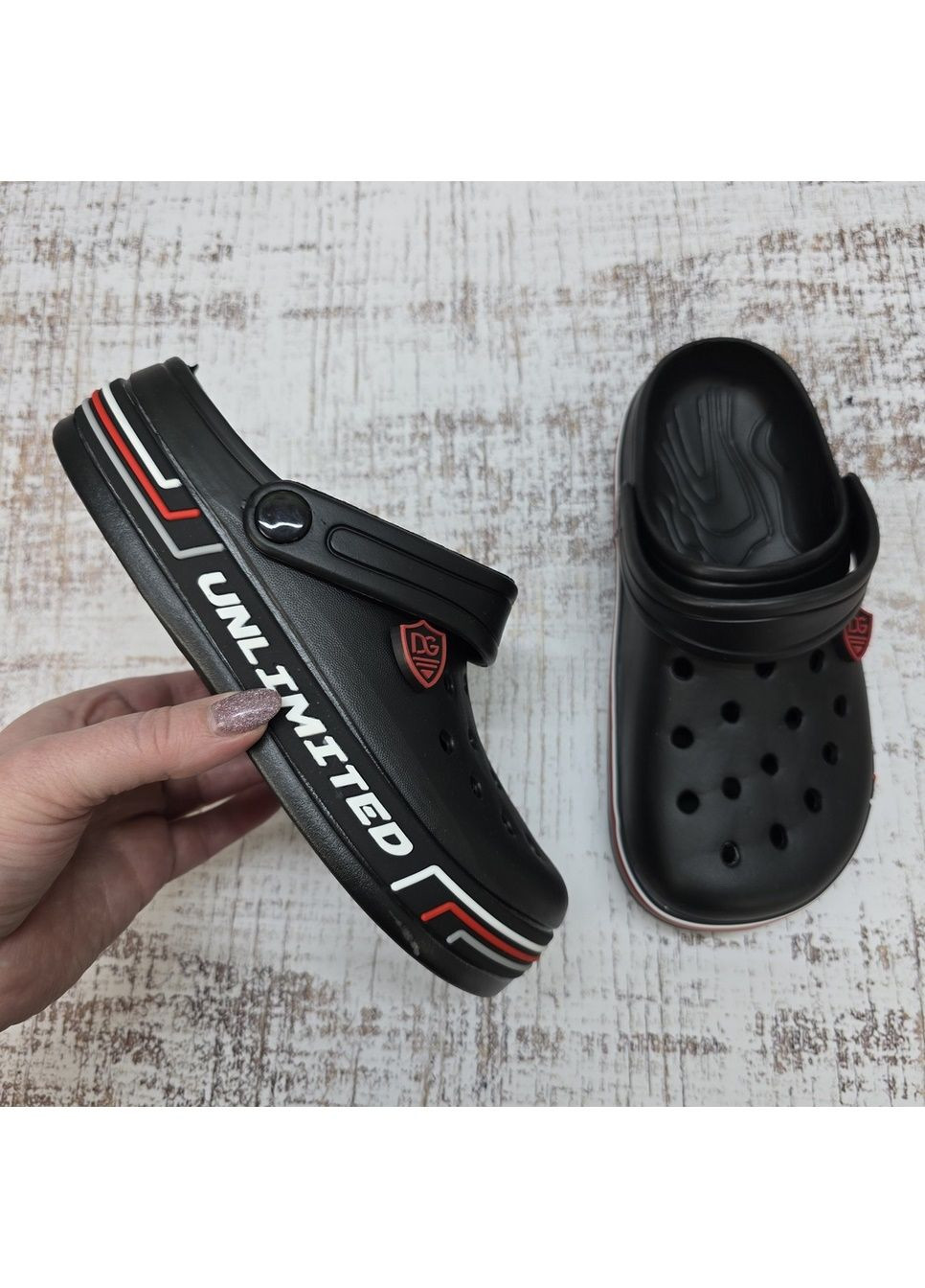 Кроксы сабо детские для мальчика Dago Style (325746955)