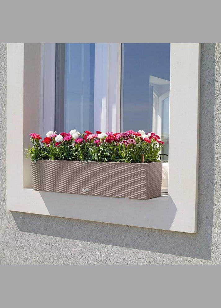 Розумний вазон Balconera Cottage 80 12 л світло-сірий 15457 Lechuza (316620863)