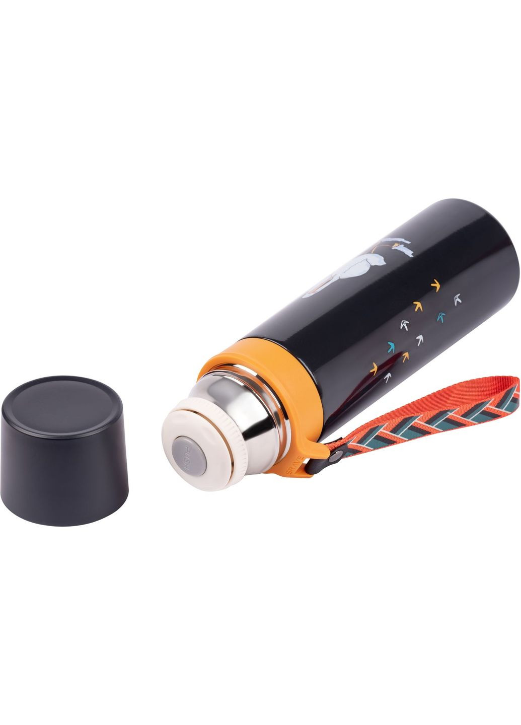 Термос Гусь, 500 мл, черный () Yes 707317 (337468754)