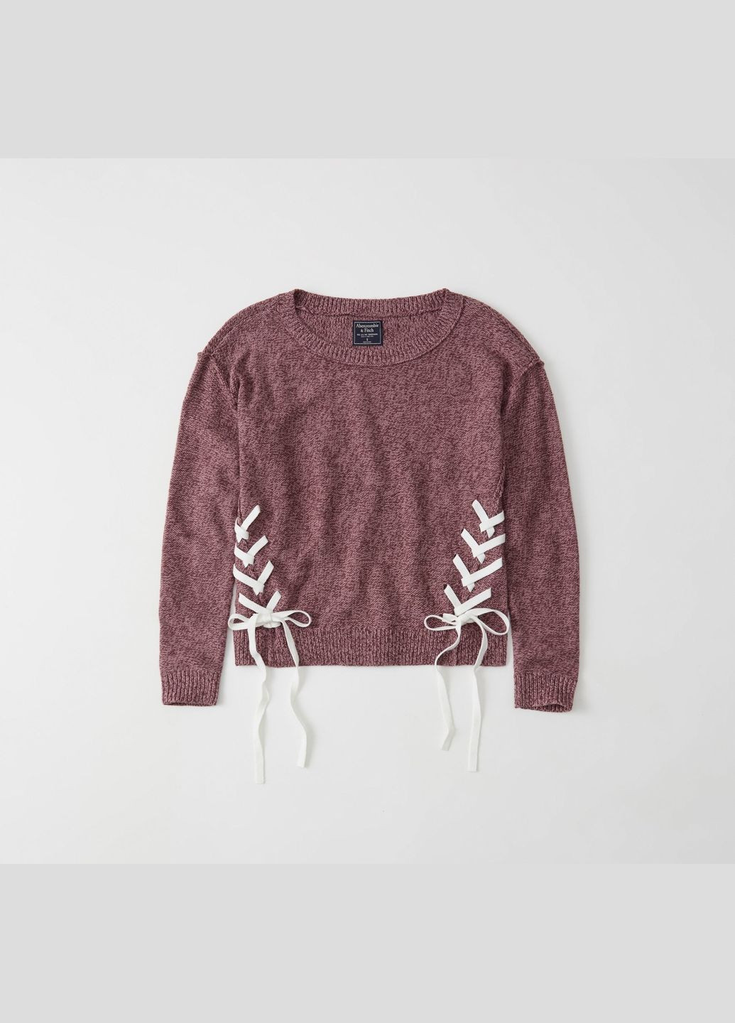 Красный демисезонный свитер женский - свитер 10206 af4787w Abercrombie & Fitch
