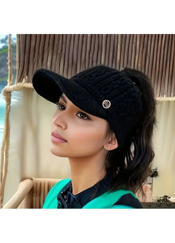 Бини женский с отверстием для хвостика No Brand Біні (367735303)