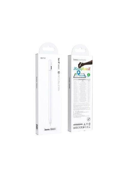 Стилус GM112 з підтримкою Apple Find My акумулятором 130 mAh і точним наконечником 1,5 мм Hoco (367724192)