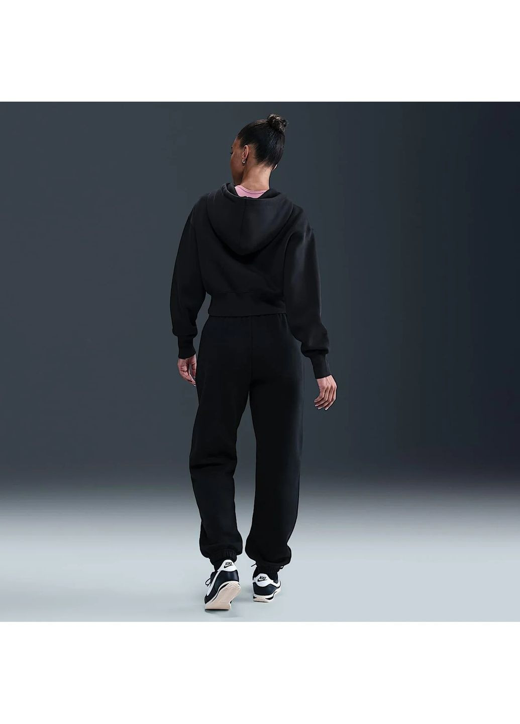 Штани жіночі Sportswear Phoenix Fleece Black Nike (364837752)