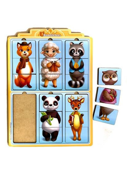 Пазл "Дивовижні тварини - 2" Ubee (361424916)