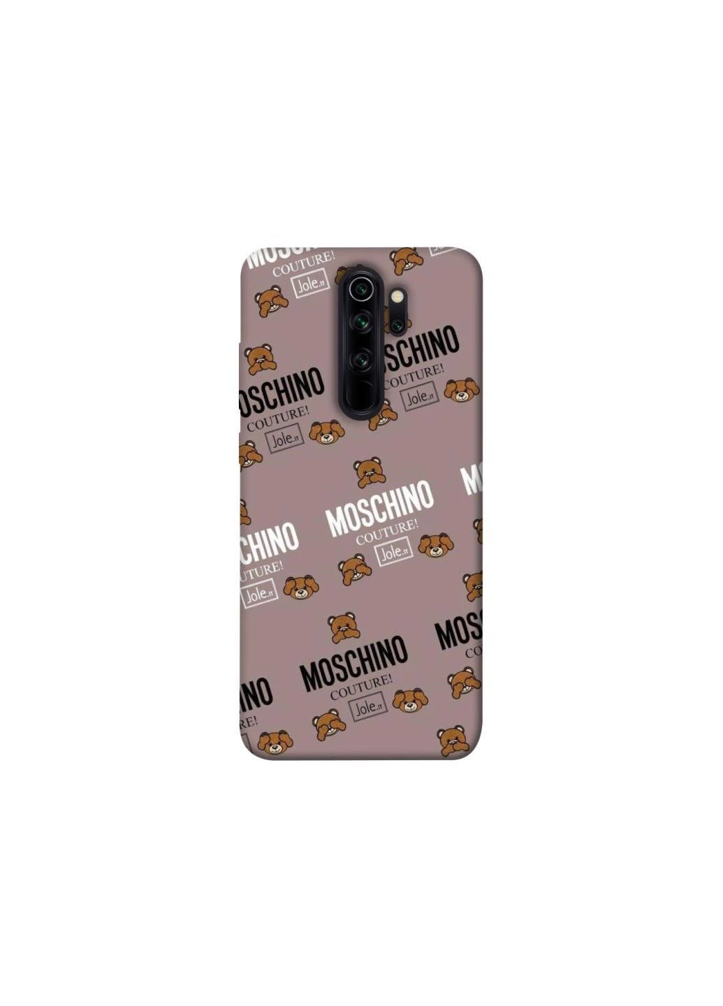 Чехол на Xiaomi Redmi Note 8 Pro Moschino Frontalka (380778112)