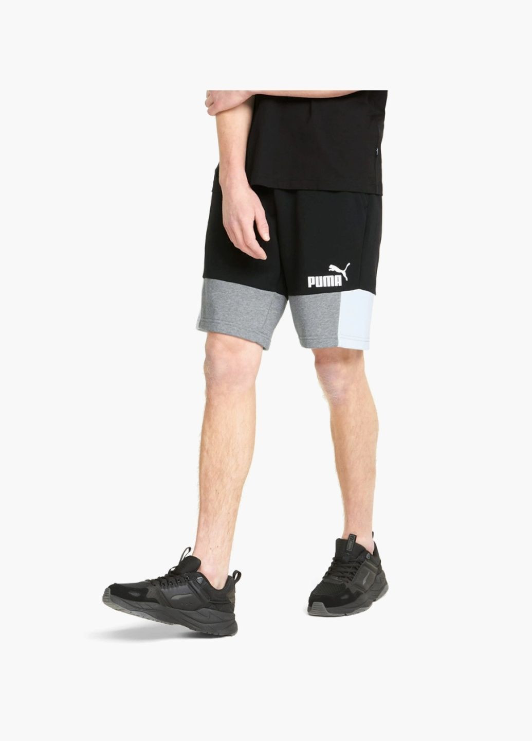 Шорты мужские Ess+ Block Black 847429-01 Puma (326783567)