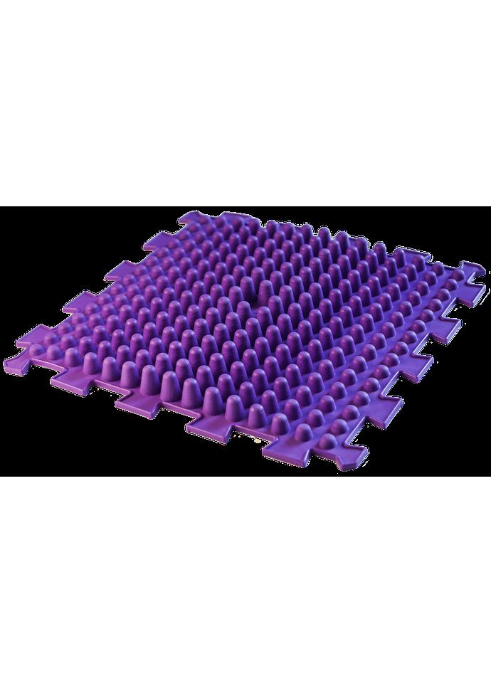 Килимок масажний Пазли Мікс Вежі 1 елемент 26x26 см Ortek (372128958)