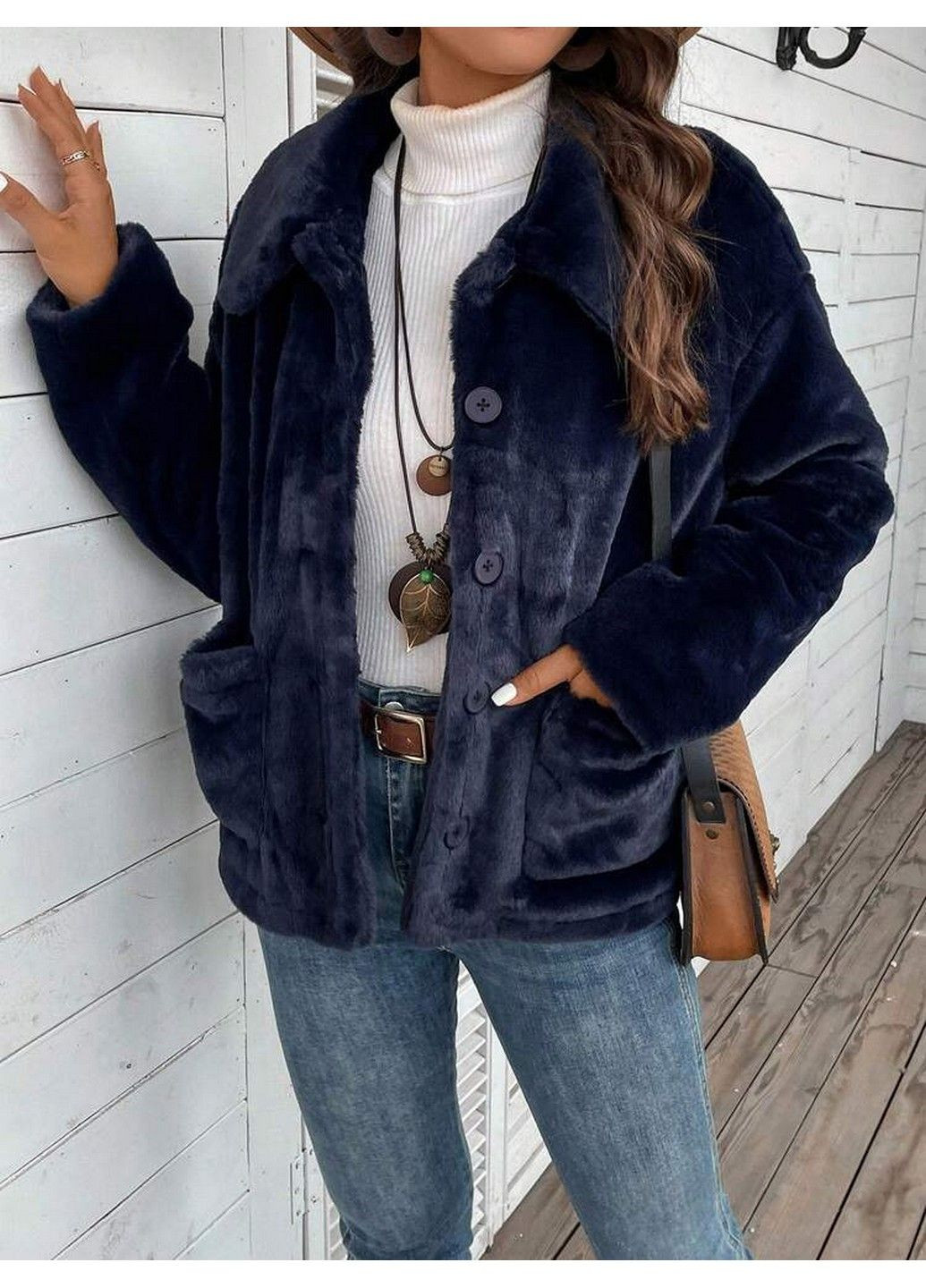 Полушубок SHEIN (366644690)