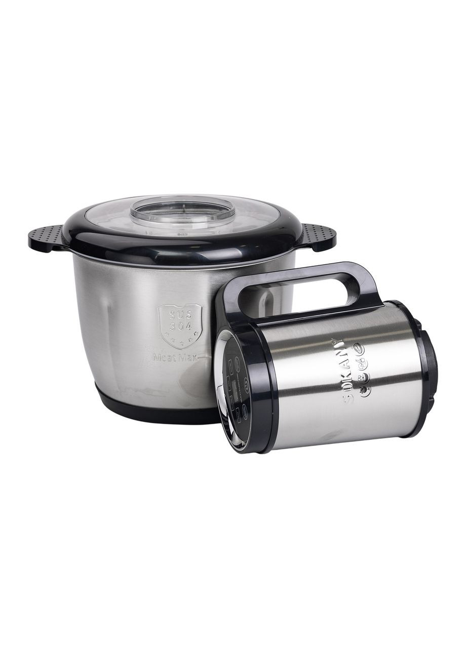 Чопер измельчитель 800 Вт 4 лезвия с чашей на 3 литра мясорубка Sokany (322456062)