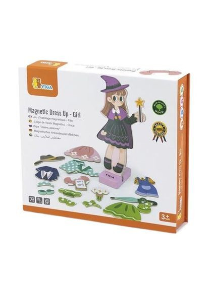 Магнитная игра Одень девочку () Viga Toys 44635 (372129527)