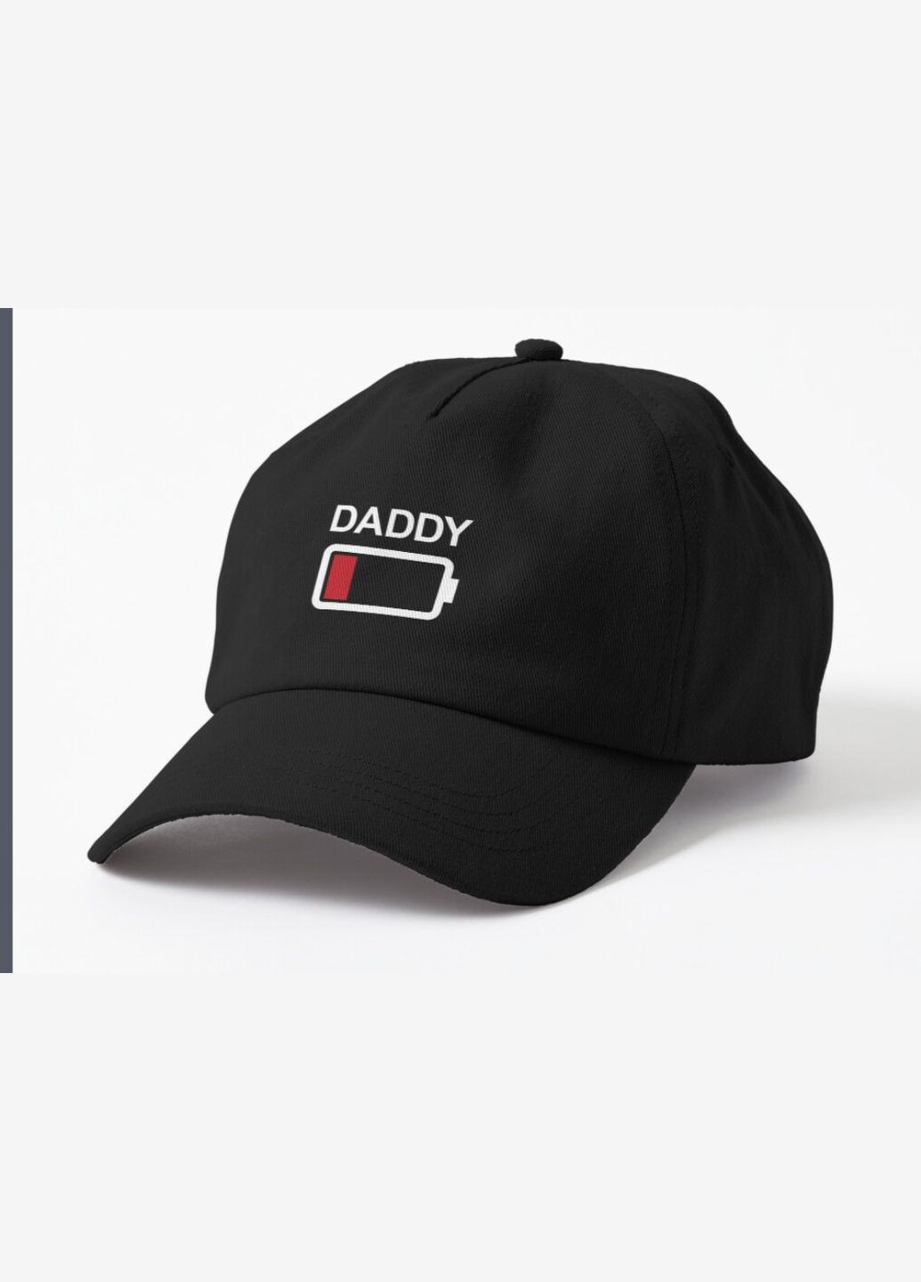 Кепка Унісекс з принтом Daddy сіла батарейка для тата Malfini (318401992)