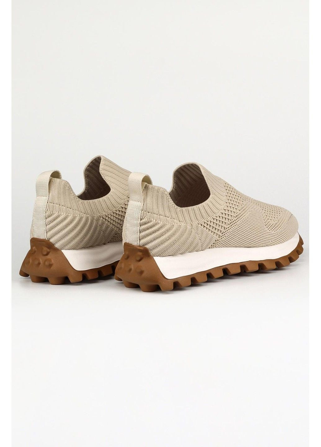 Женские кроссовки 1100378 Berisstini бежевые демисезоны (300151024)