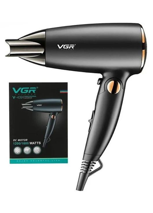 Женский фен для сушки волос V-439 качественный фен для волос VGR (288139031)