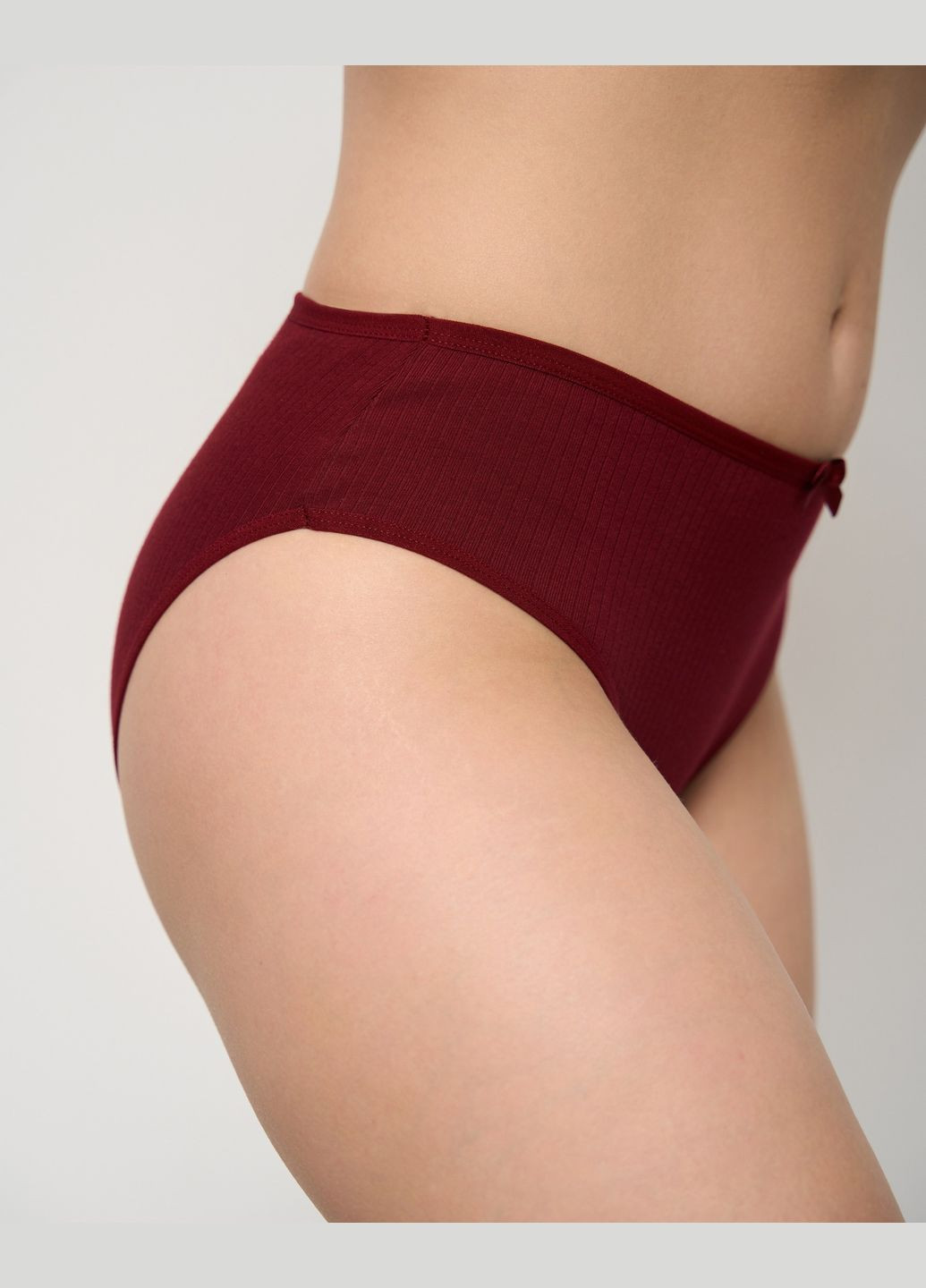 Набір жіночих трусиків батал тижневок в рубчик Nicoletta (342119847)