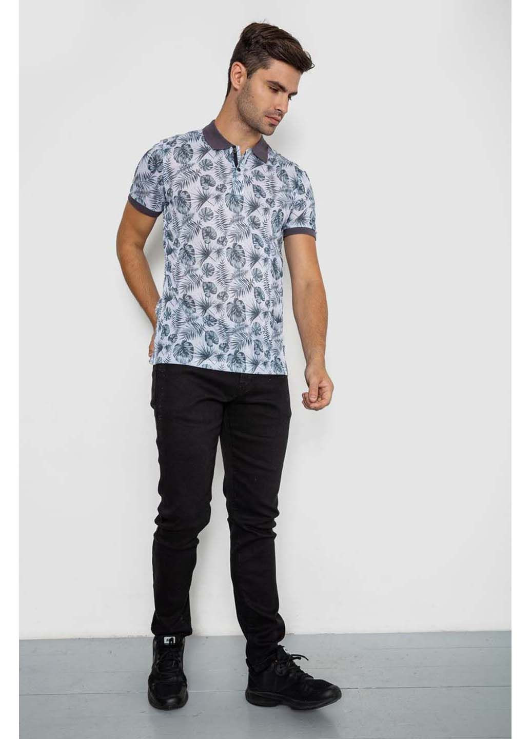 Цветная футболка-поло для мужчин Ager