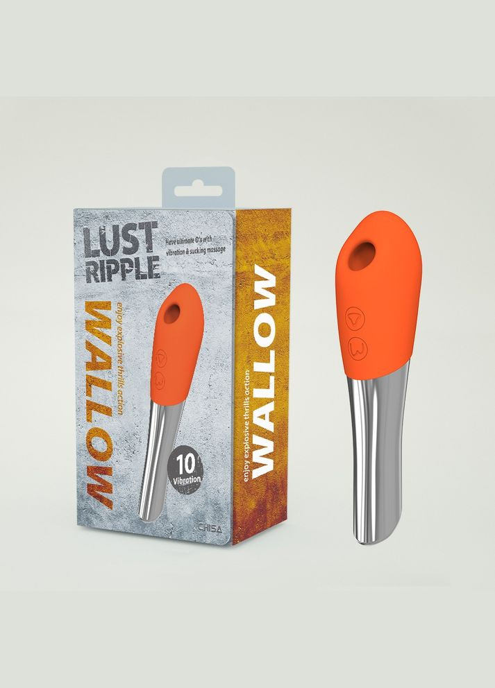 Вибропуля с вакуумной стимуляцией Lust Ripple Wallow, Chisa (331169990)