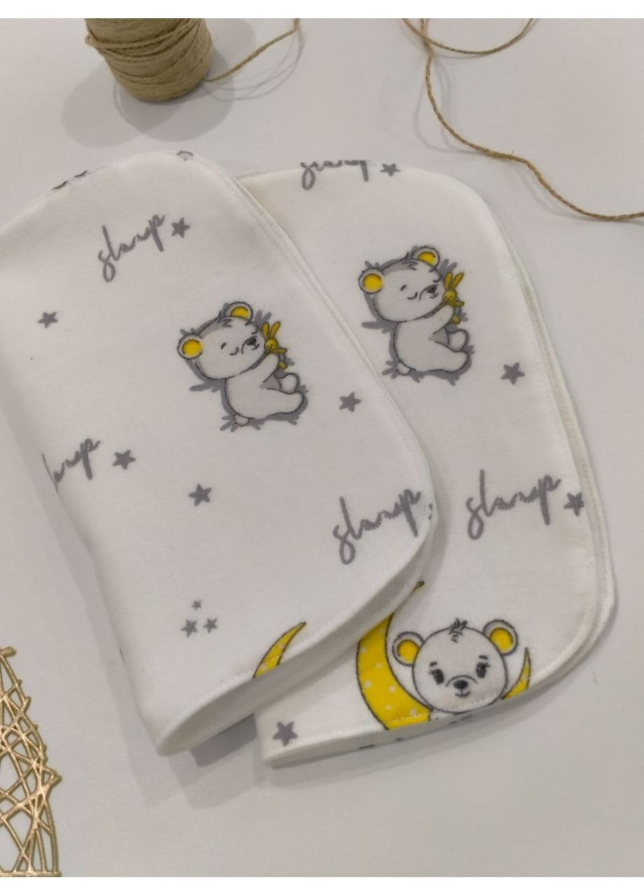 Непромокаючі серветки для зригування новонароджених, розмір 29*29 No Brand (372459250)