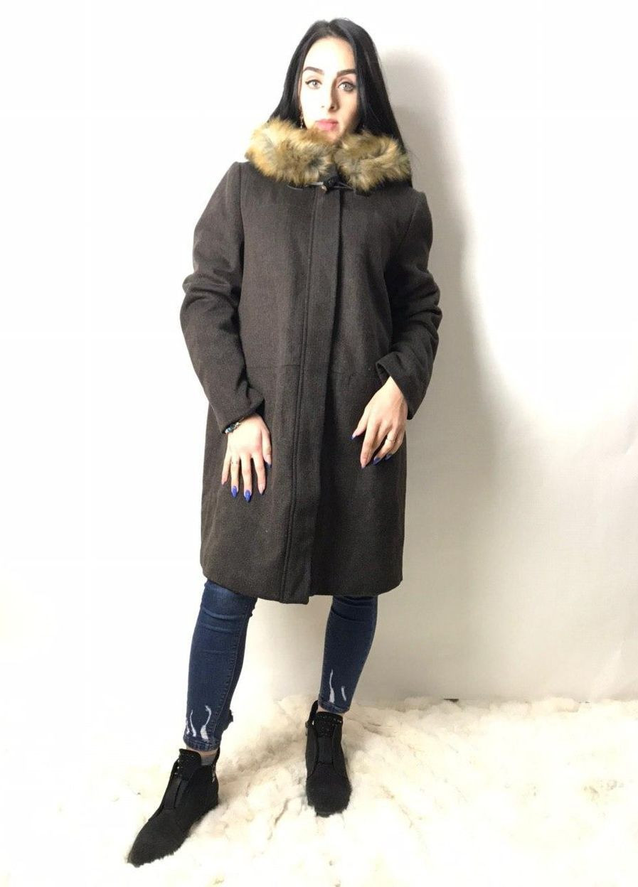 Темно-коричневе демісезонне Пальто 382O913OO75 Темно-коричневий Tom Tailor