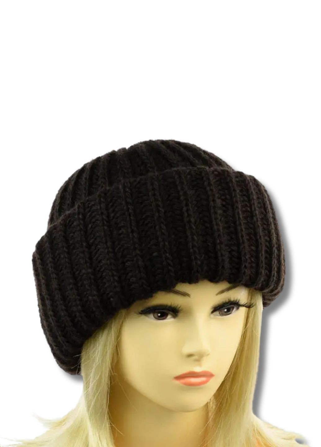 Пишна жіноча шапка - Барбара No Brand Шапка жіноча (365249143)