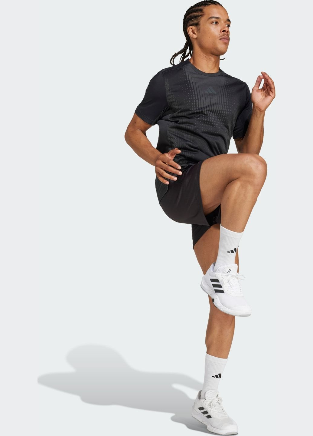 Черная футболка airchill adidas