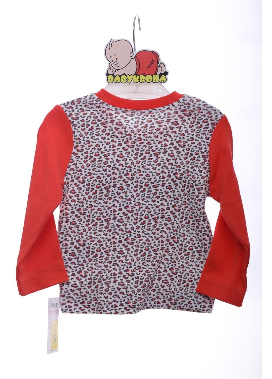 Водолазка Мишка для девочки хлопок Meric-con красный см (41861) BABYKROHA (297199971)