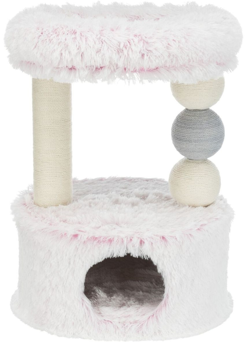 Когтеточка для кошек Harvey Бело-розовый 54 х 40 х 73 см (4011905445397) Trixie (332879423)