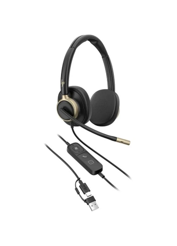 Наушники Mission 825 USB Black (C01FCAA) Poly (398972436)