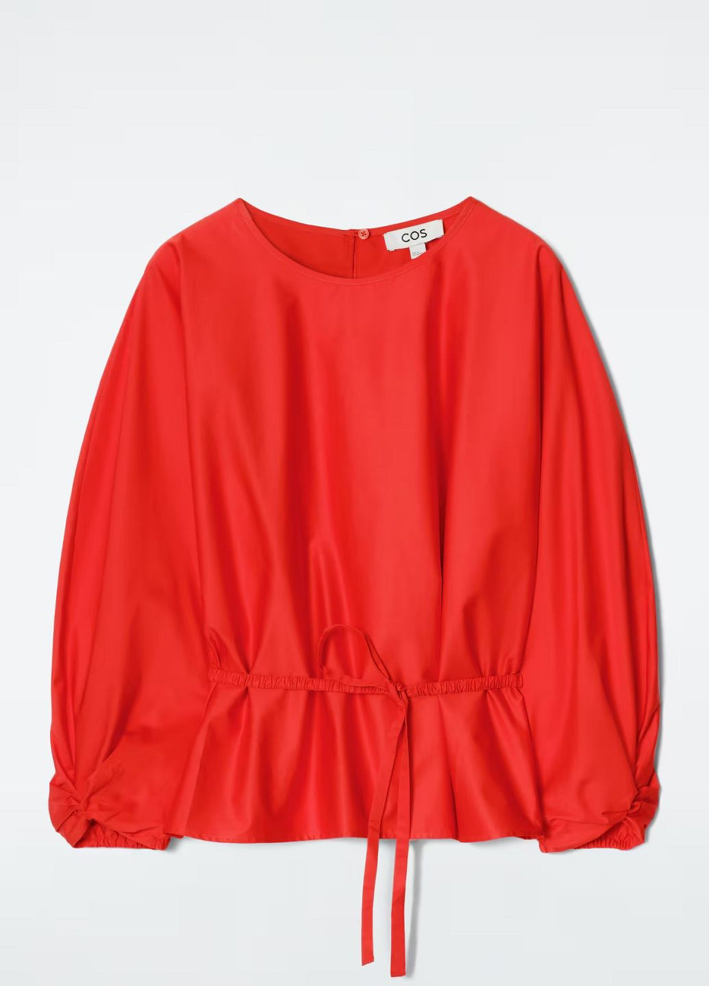 Красная блузка Cos