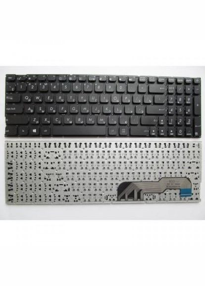 Клавіатура Asus x541 черн.без рамки ru/us (275092422)