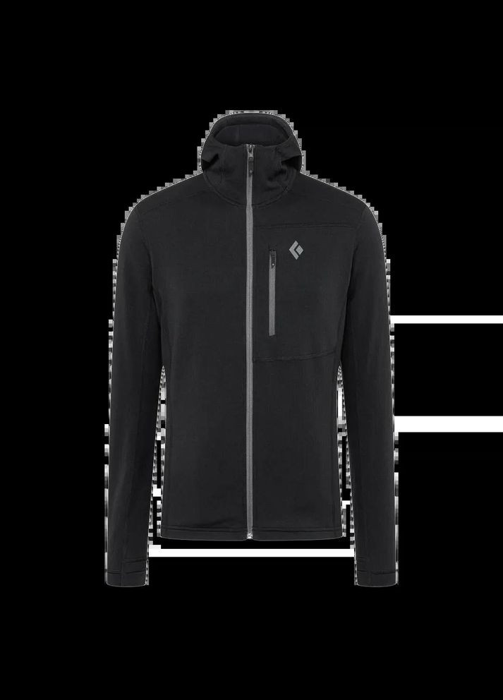 Мужская флисовая кофта Coefficient Fleece Hoody, Black, Black Diamond (334673206)