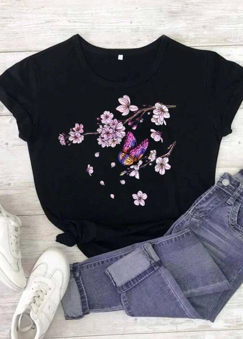 Базова футболка з малюнком Allthings - (330035181)